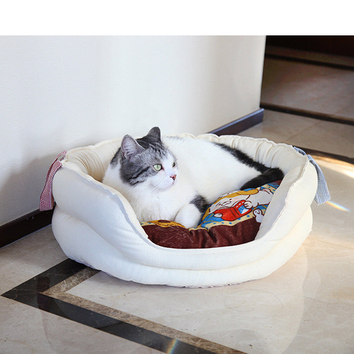 Winter Series Autumn Thick Pet Nest For Deep Comfortable Sleep