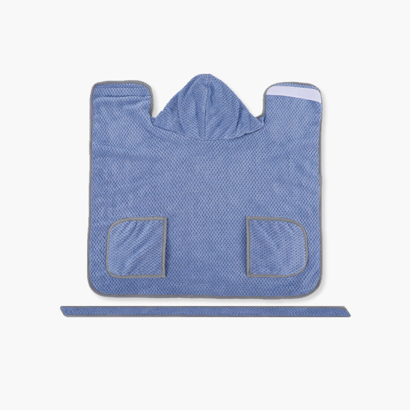 High Absorbent Pet Bath Robe Quick-Drying Soft Towel