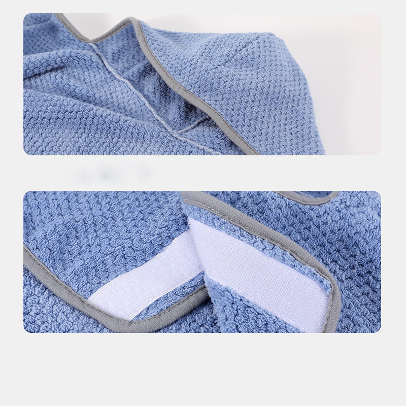 High Absorbent Pet Bath Robe Quick-Drying Soft Towel